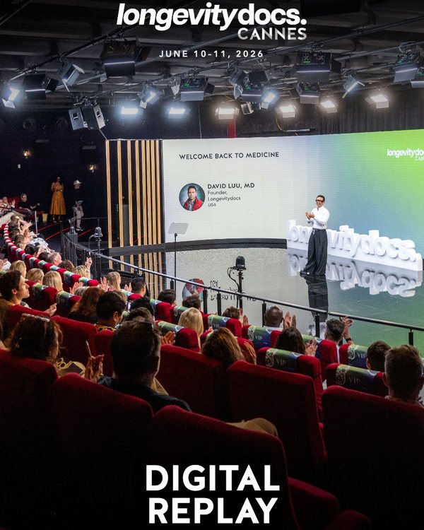 longevitydocs Cannes Summit 2026, digital replay